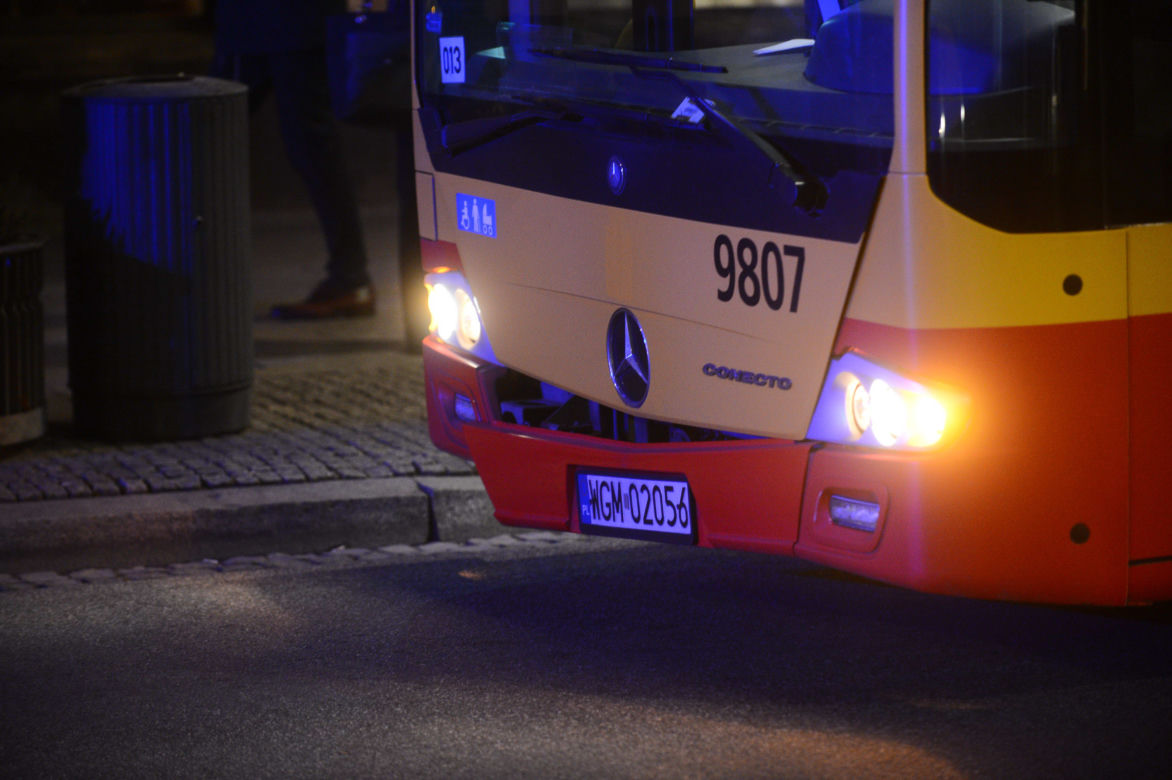 Wypadek autobusu na Nowym Świecie