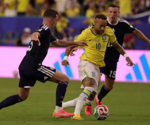 Neymar Szkocja - Brazylia
