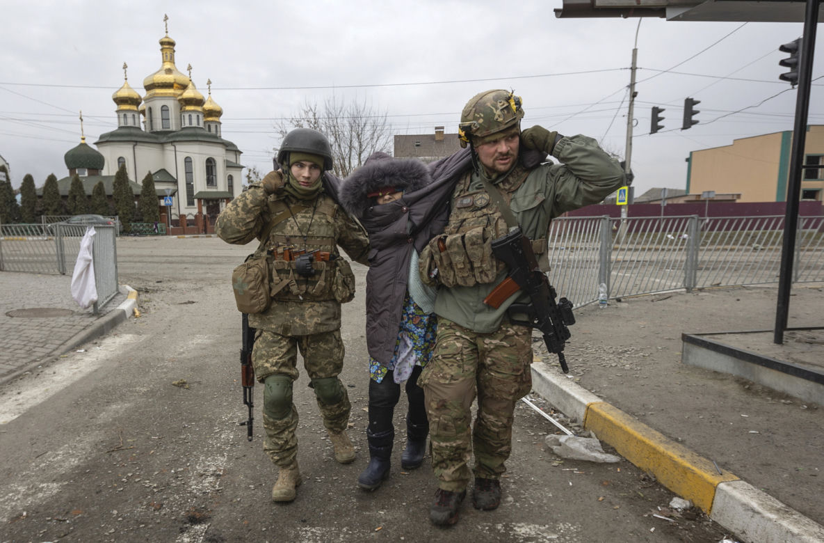 Ukraina. Zbombardowany Irpin