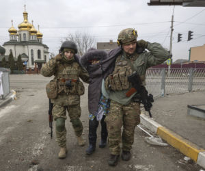 Ukraina. Zbombardowany Irpin