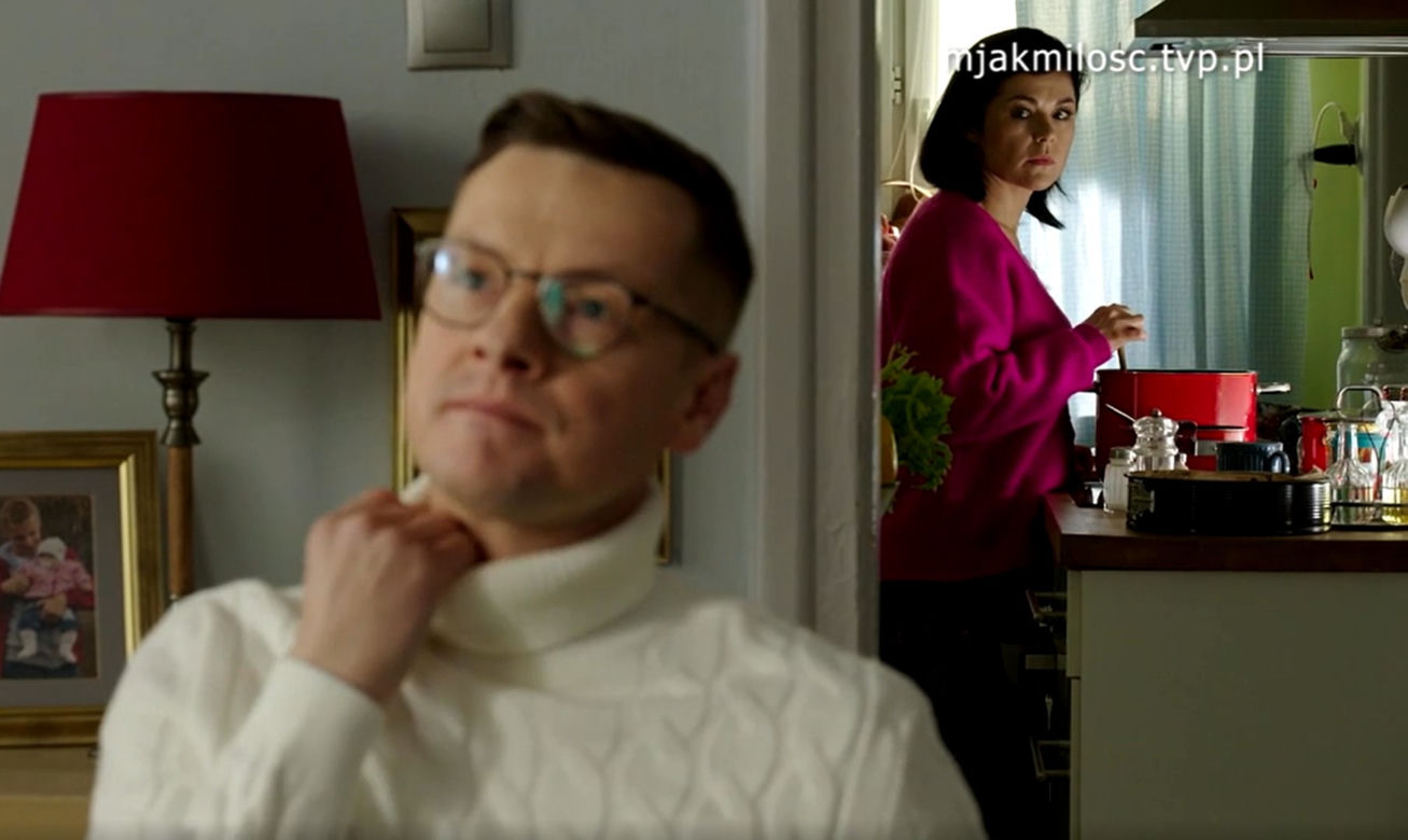 M jak miłość, odcinek 1730: Kinga zauważy objawy choroby Piotrka. Wycieńczony Zduński nie powie żonie, co mu jest - WIDEO
