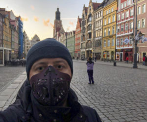 Wyrzucili mnie z pociągu bo miałem maseczkę