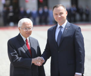 Wizyta prezydenta Singapuru w Polsce