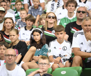 Legia Warszawa - Zagłębie Lubin: Zdjęcia kibiców
