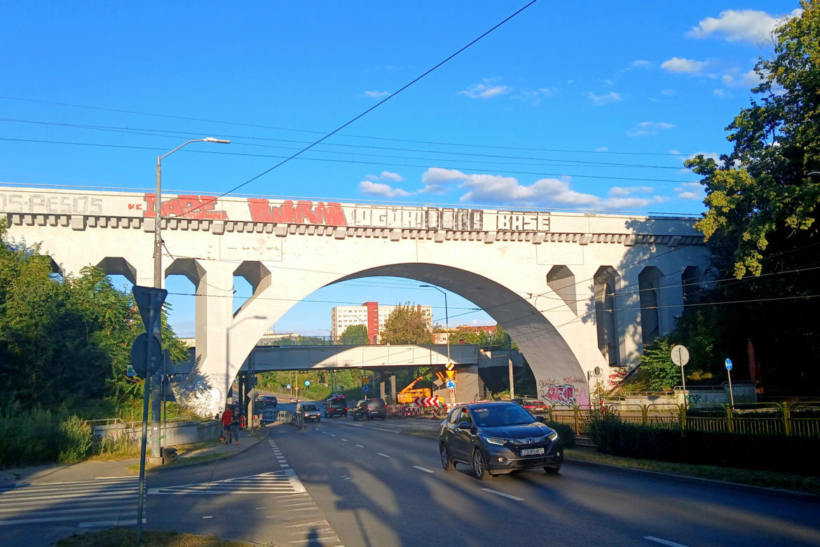 Nowy wiadukt nad ul. Ku Słońcu