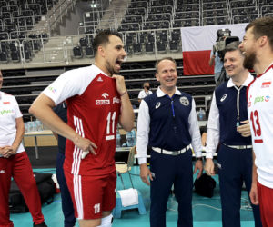 Siatkówka, reprezentacja  mecz sparingowy, Team Michał, Team Fabian, Michał Kubiak, Fabian Drzyzga, Vital Heynen