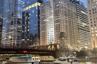 Robert Lewandowski zwiedzał Chicago