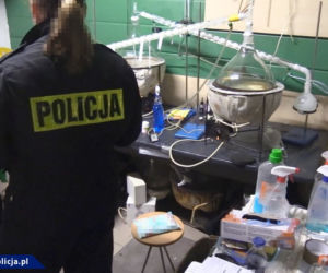 CBŚP zlikwidowało laboratorium amfetaminy