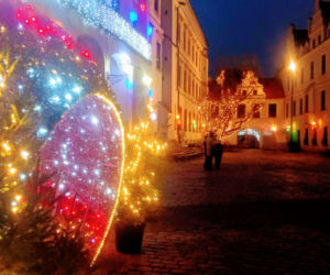 Iluminacje świąteczne w Szczecinie