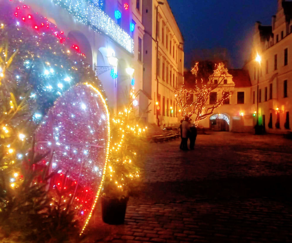 Iluminacje świąteczne w Szczecinie