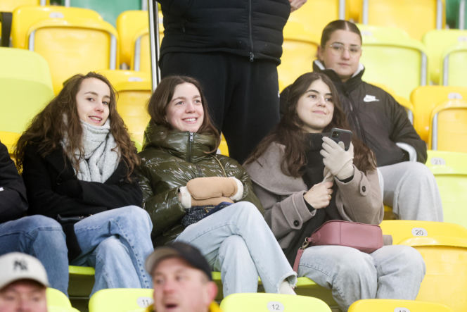 GKS Katowice - Pogoń Szczecin, zdjęcia kibiców i zawodników z meczu 17. kolejki PKO BP Ekstraklasy