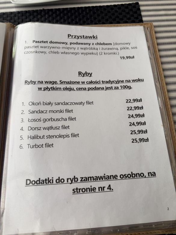 Nadmorska knajpa skrytykowana przez Książula. Pojechaliśmy na miejsce
