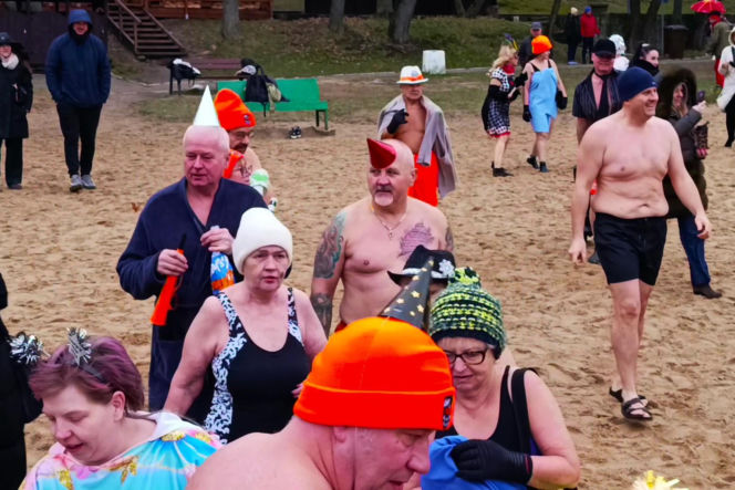 Szczecińskie morsy powitały 2026 rok