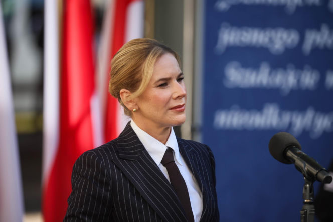 Karol i Marta Nawroccy na rozpoczęciu roku szkolnego