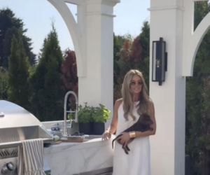 Małgorzata Rozenek i jej taras