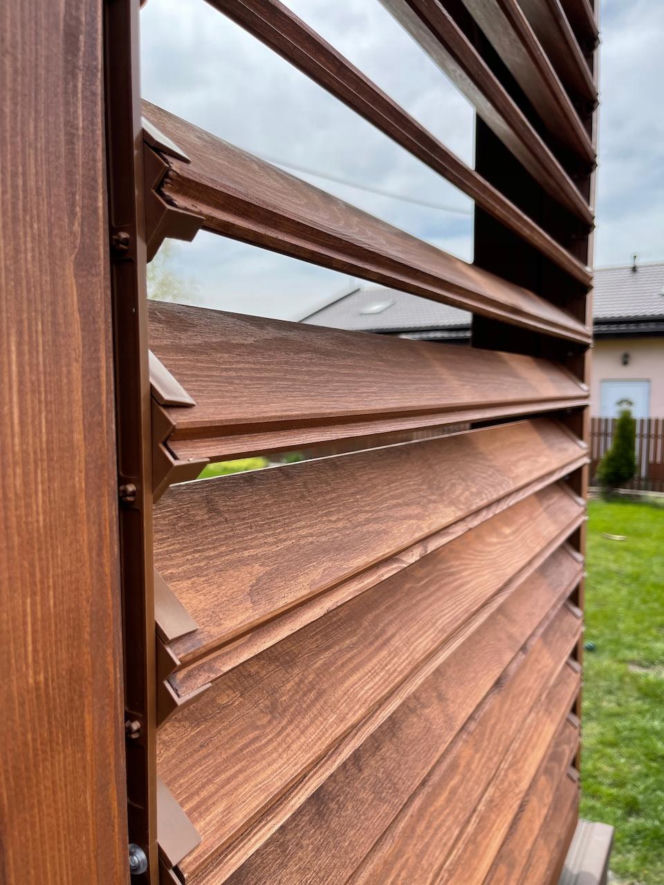 Żaluzje tarasowe ruchome