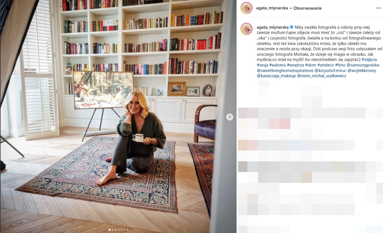 Agata Młynarska zagląda facetom do spodni