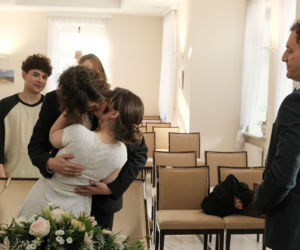 Barwy szczęścia odc. 3390. Ewelina (Amelia Listwon), Ewa (Gabriela Ziembicka), Romeo (Jacek Tyszkiewicz), Witek (Witold Sosulski)