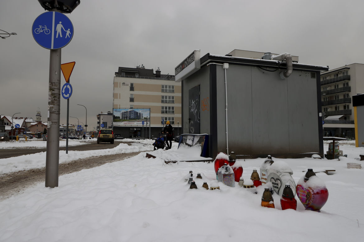 Pustka po warzywniaku pana Stasia