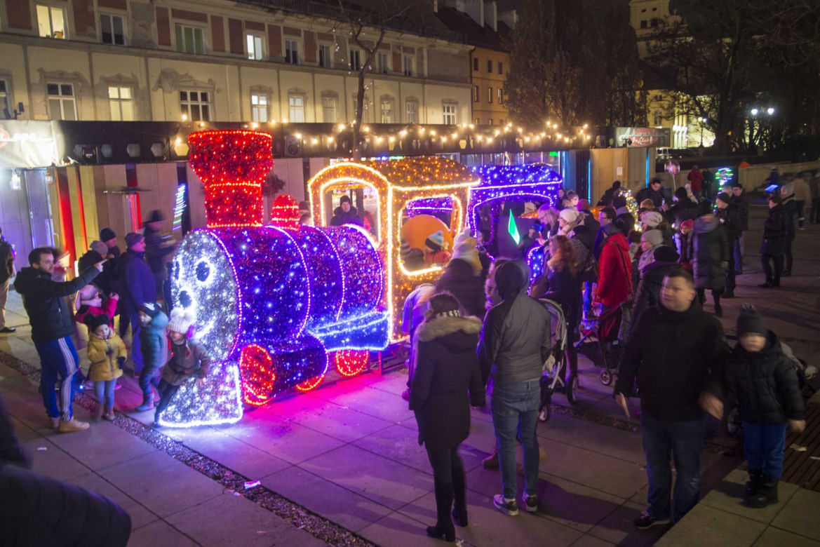 Iluminacja w Warszawie