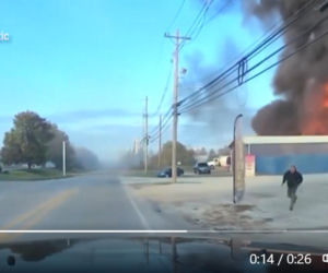 Uchwycono katastrofę lotniczą na filmie. Ten kierowca oszukał przeznaczenie