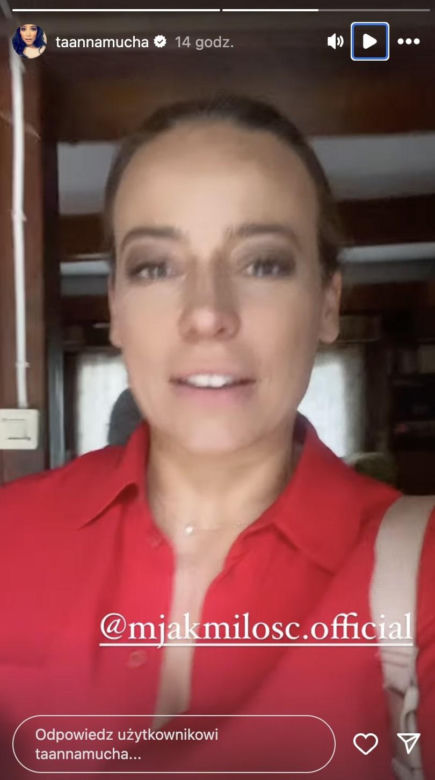 M jak miłość na planie. Magda (Anna Mucha) w siedlisku