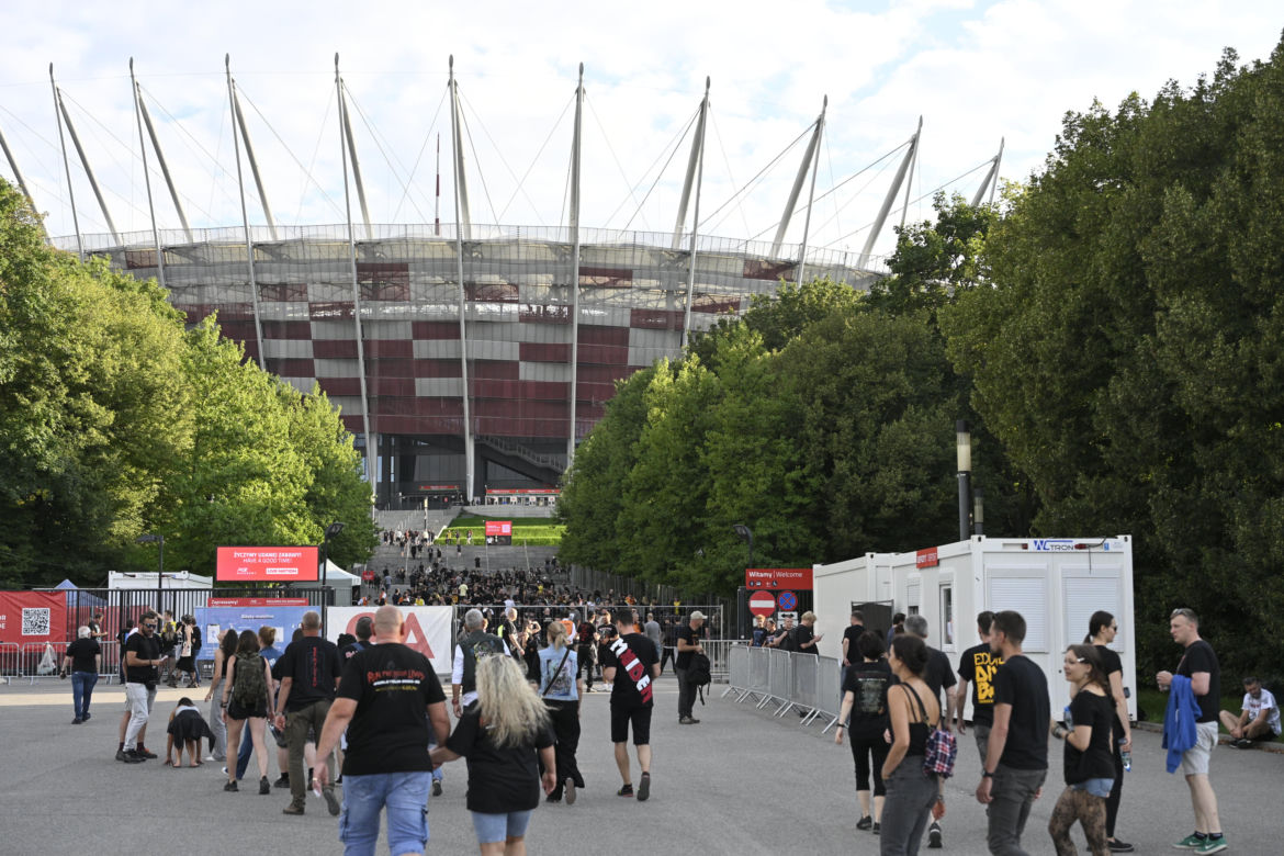 Tłumy przybyły na koncert Iron Maiden na PGE Narodowym