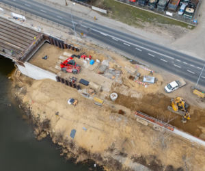 Nowy most na Białołęce przy ul. Płochocińskiej