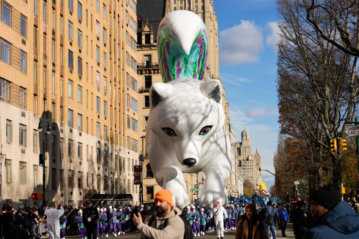 99. Parada Thanksgiving przeszła przez Nowy Jork