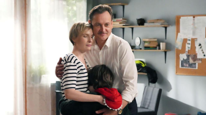 Barwy szczęścia odc. 3262. Sonia (Weronika Nockowska), Mateuszek (Filip Kowalewicz), Robert Stefaniak (Paweł Ławrynowicz)