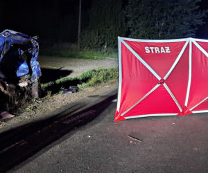 Potworny wypadek pod Sochaczewem. 45-latek nie żyje, wśród rannych dzieci