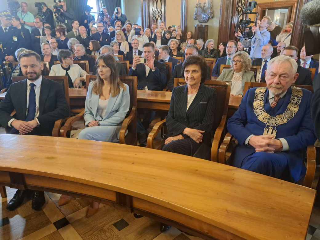 Zaprzysiężenie Aleksandra Miszalskiego na prezydenta miasta Krakowa oraz radnych IX kadencji