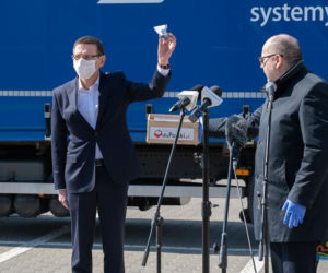 Maseczka dla Polski już w Olsztynie