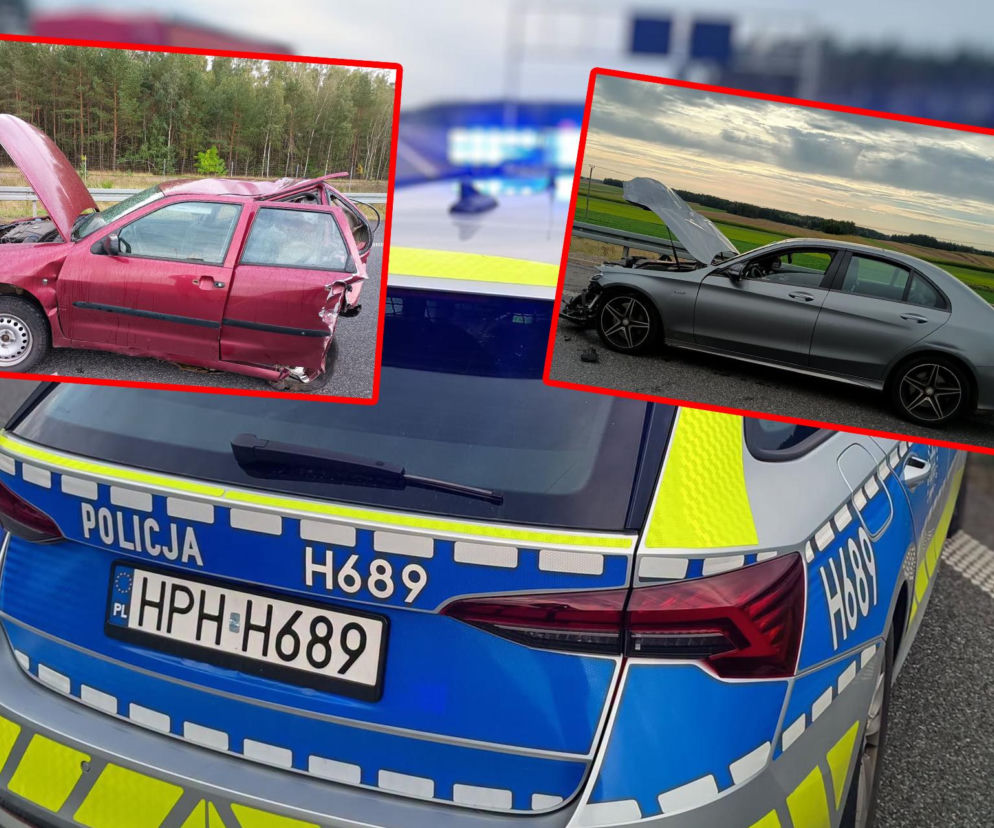 Tragiczne zderzenie na S8 w Prosienicy. Kierowca mercedesa uciekał pieszo