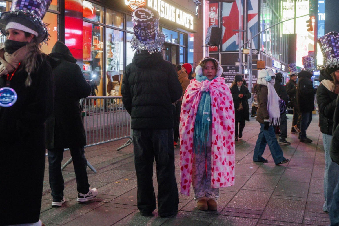Tłumy powitały Nowy Rok 2026 na nowojorskim Times Square