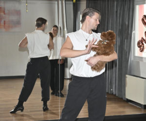 Sebastian Fabijański na probach do Tańca z Gwiazdami