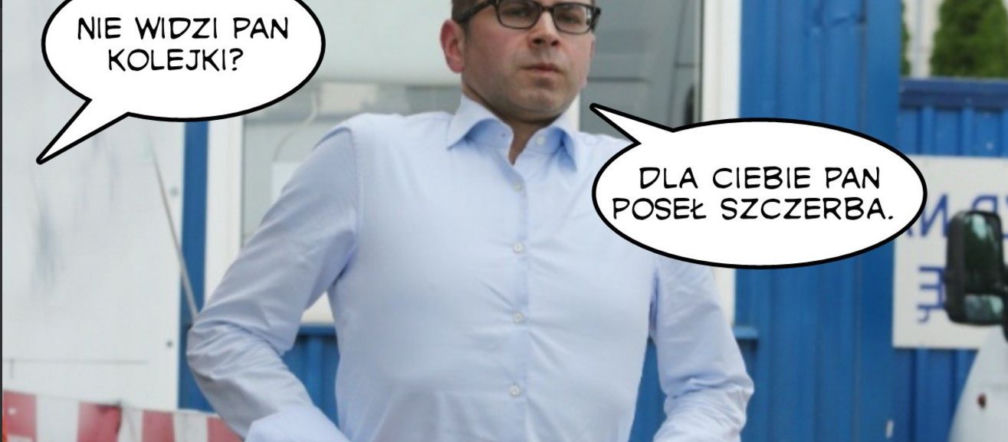 Afera toaletowa posła Szczerby - MEMY
