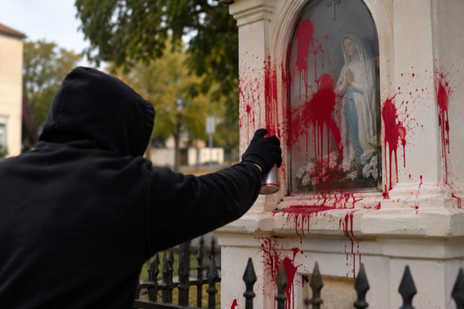 „Antychryst” z Radomia zatrzymany! Uwziął się na kapliczki. 12 zarzutów