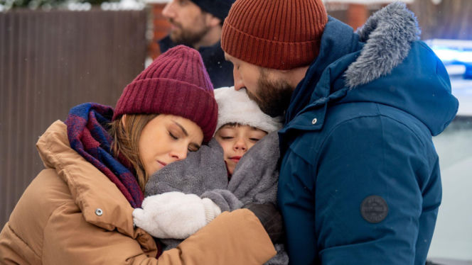 Na sygnale odc. 867. Piotrek (Dariusz Wieteska), Martyna (Monika Mazur), Lidzia (Hanna Seń)