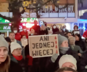 Ani jednej więcej!. Protest w Szczecinie po śmierci Izy z Pszczyny