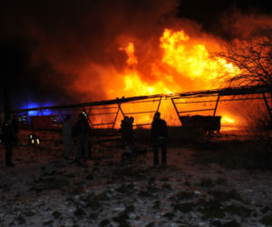 Pożar w Koszalinie
