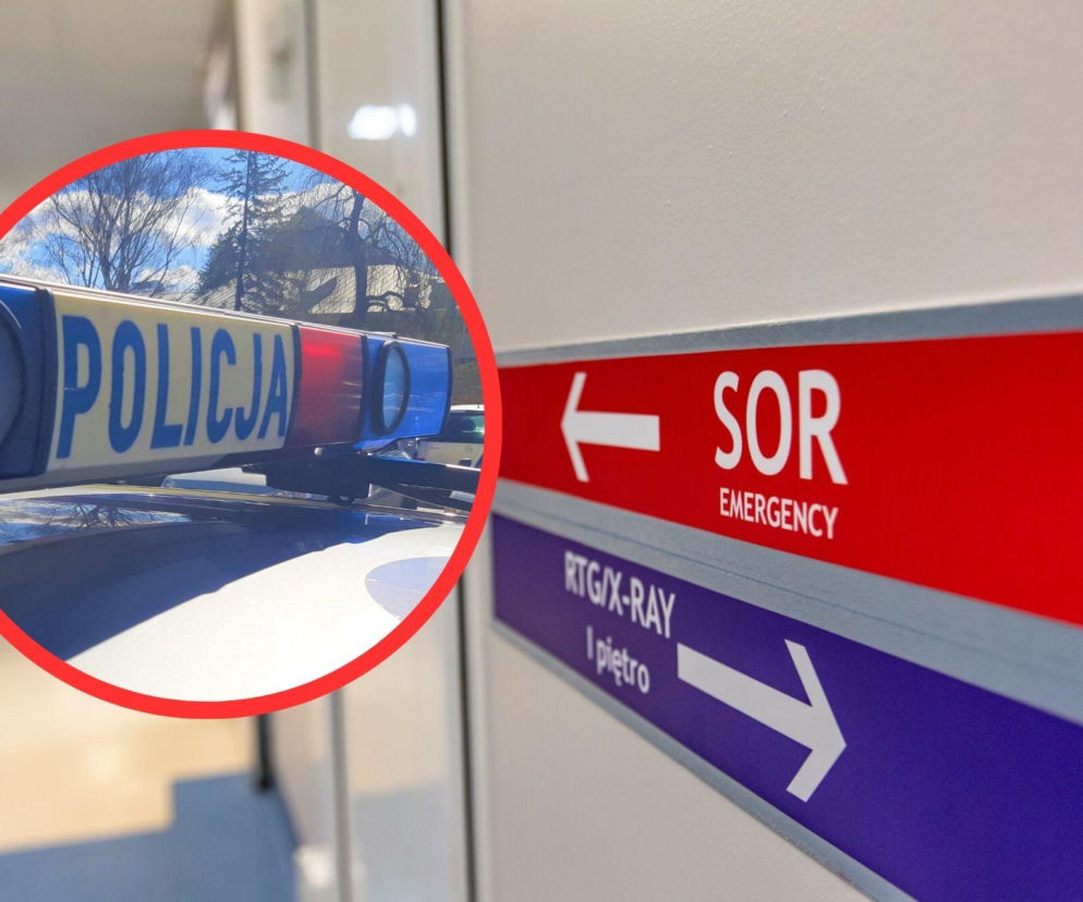 Dramat na SOR w Piotrkowie Trybunalskim. Pobiła personel i uciekła, szuka jej policja