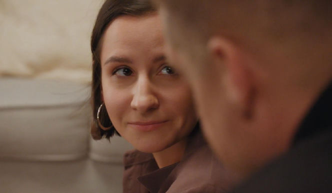 M jak miłość odc. 1930. Paweł (Rafał Mroczek), Agnes (Amanda Mincewicz)