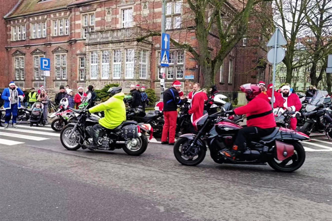 Motomikołaje w Szczecinie