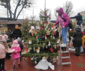 Konkurs na najładniej ubraną choinkę podczas jarmarku świątecznego w Radomiu