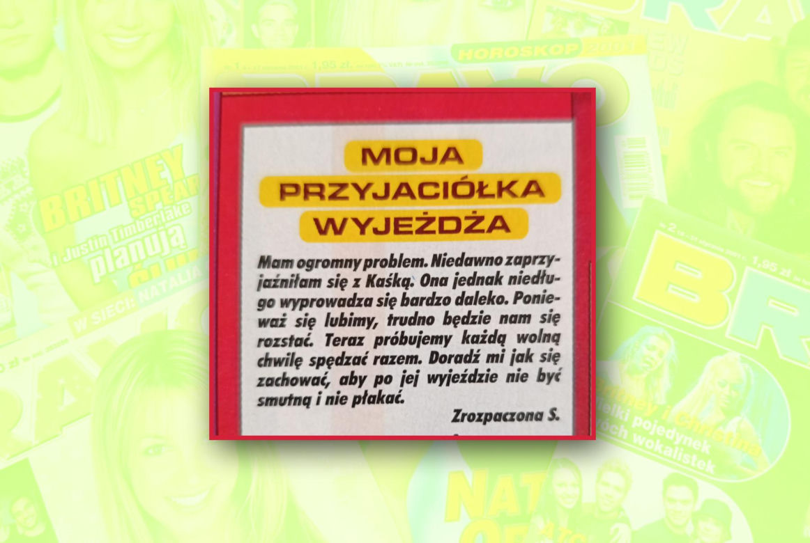 Problemy nastolatków sprzed ponad 25 lat