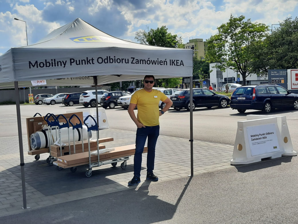 IKEA w Zawierciu uruchomiła mobilny punkt odbioru
