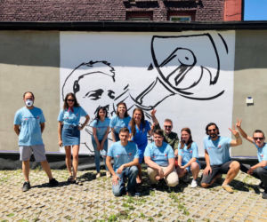 W Katowicach powstał wyjątkowy mural z Rafałem Trzaskowskim. Stworzył go znany artysta [ZDJĘCIA]