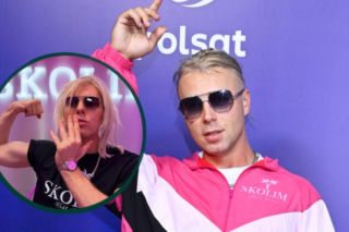Bagi postawił na zaskakujący kostium na Halloween. Influencer zamienił się w Króla Latino
