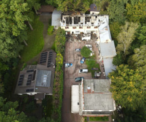 Spłoną hostel w Piasecznie. Strażacy znaleźli zwęglone ciało